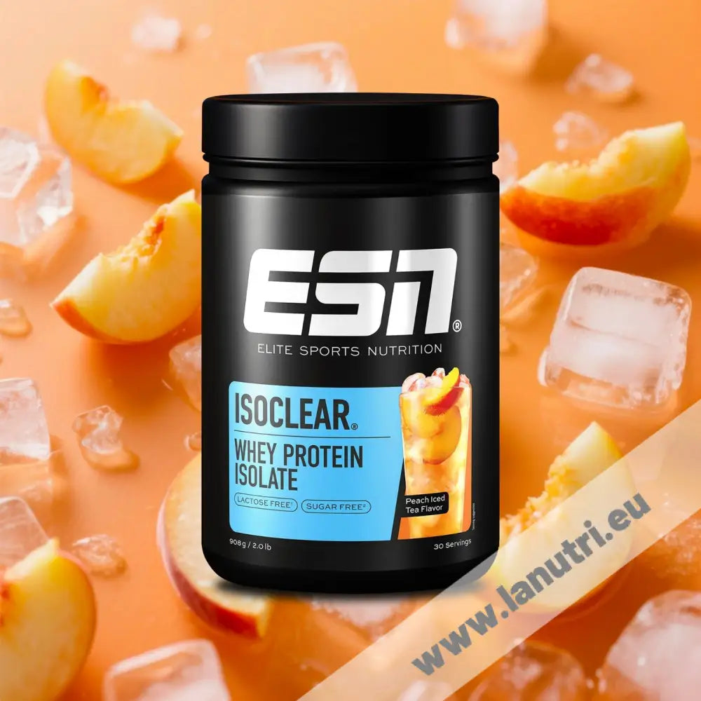 LaNutri - COPYRIGHT - ESN - Isoclear Whey Protein Isolate - Peach Iced Tea flavor