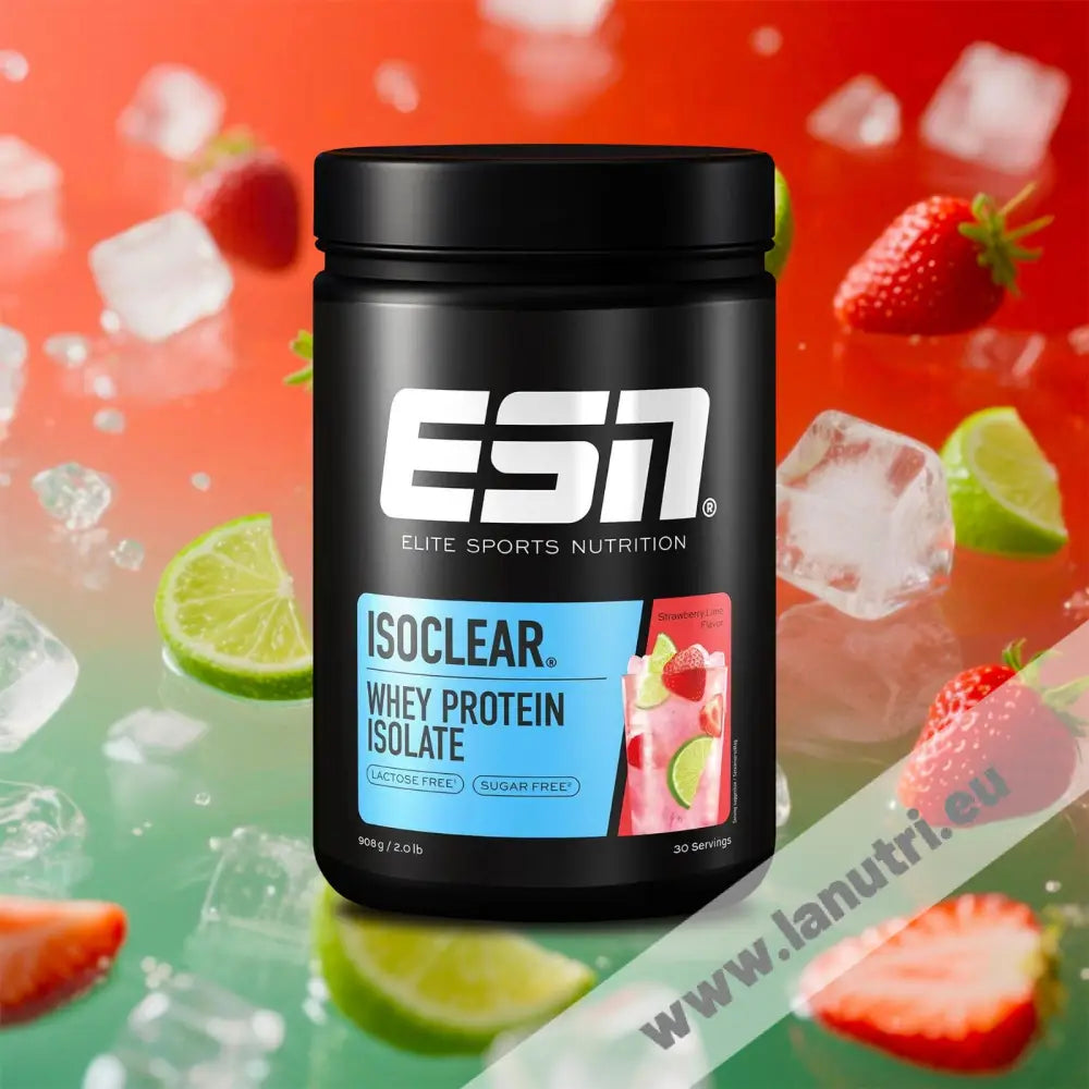 LaNutri - COPYRIGHT - ESN - Isoclear Whey Protein Isolate - Strawberry Lime flavor