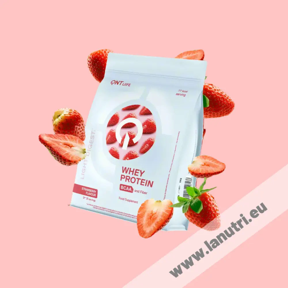 QNT Light Disgest Whey Protein - Strawberry - 500g