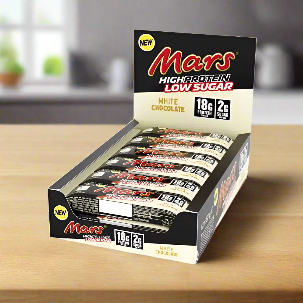 Mars Hi Protein Bar Low Sugar - White Chocolate - 12x57g