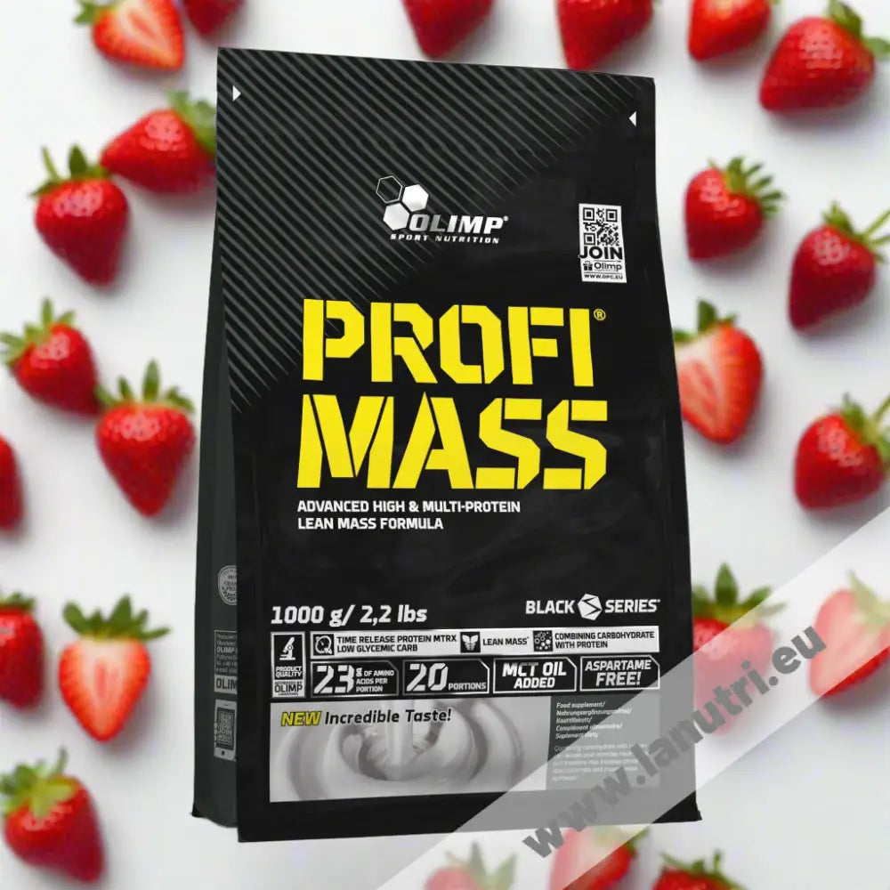 Olimp Profi Mass - Strawberry - 1000g