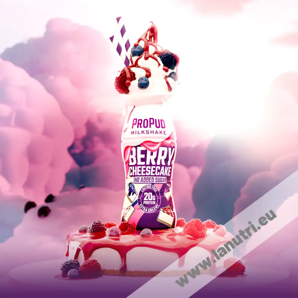 Propud protein shake (RTD) - Berry Cheescake - 8 x 330ml