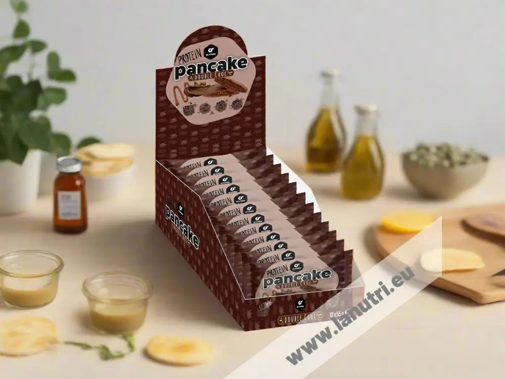 Go Fitness Protein Pancake - Double Chocolate - 12x55g