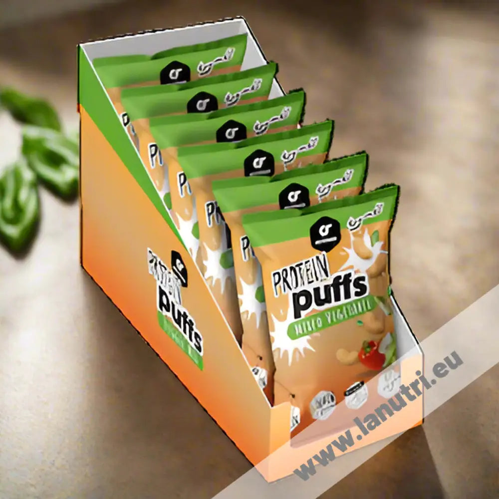Go Fitness Protein Puffs - Veggie Mix - 12x50g