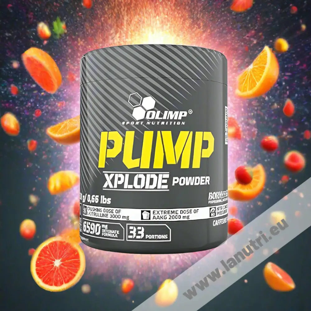 Olimp PUMP Xplode Powder - Fruit Punch - 300g
