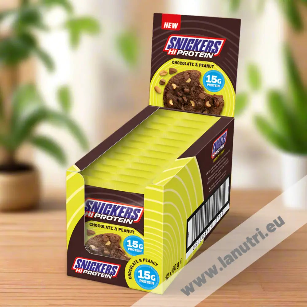 MARS Snickers Hi Protein Cookie - Original - 12x60g - Lanutri