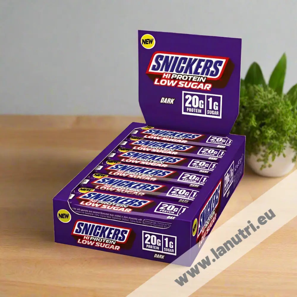 Mars Snickers Hi Protein Bar Low Sugar - Dark- 12x57g