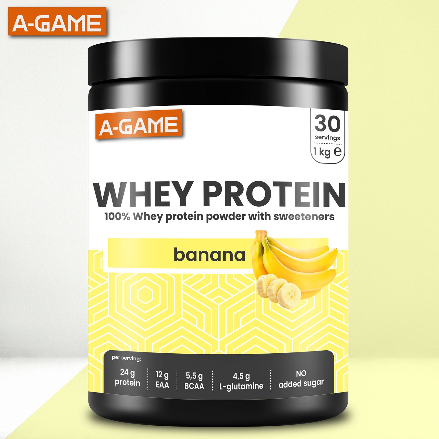 A-game Original - Whey Protein 1 kg - Banana