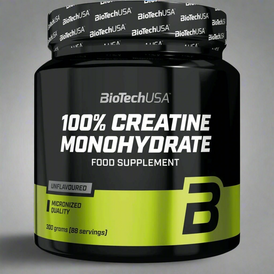 BiotechUSA 100% Creatine Monohydrate - Unflavored - 300g