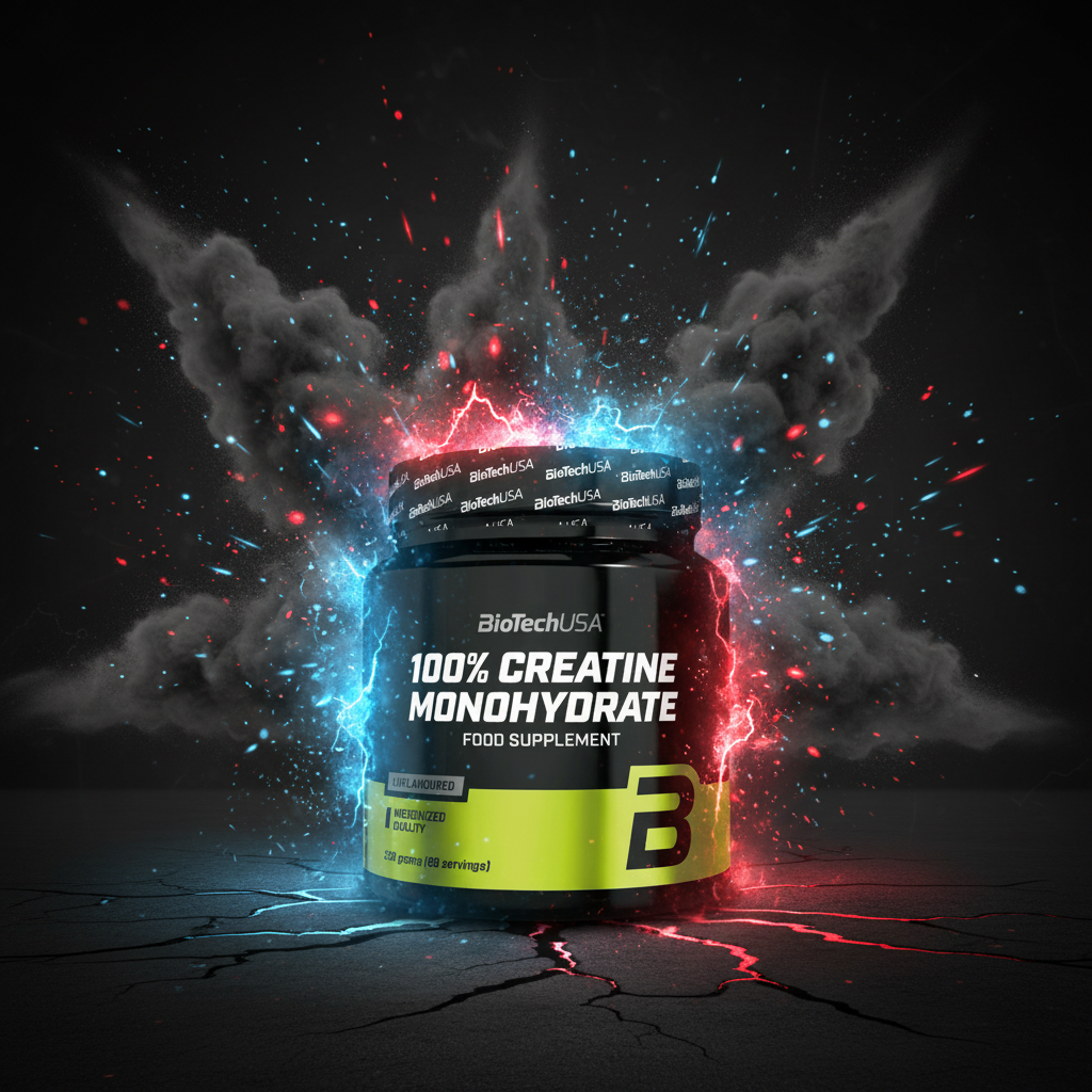 BiotechUSA 100% Creatine Monohydrate - Unflavored - 300g nu bij Lanutri