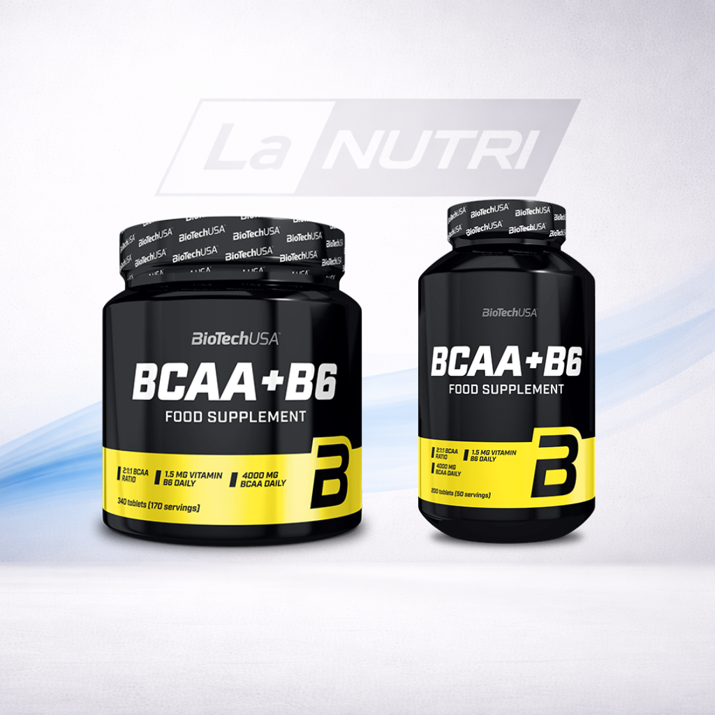 BiotechUSA BCAA + B6 nu bij Lanutri