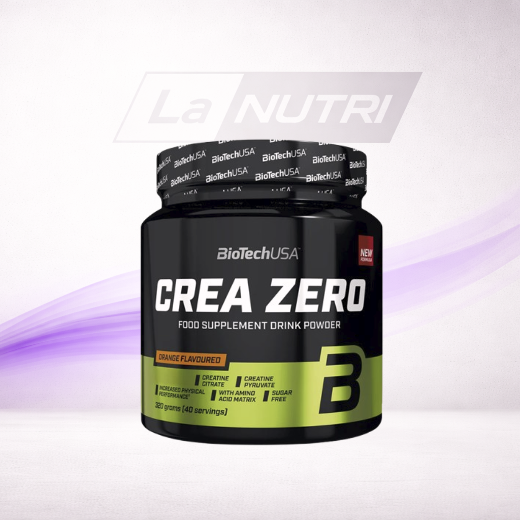 BiotechUSA Crea Zero - 320g nu bij Lanutri