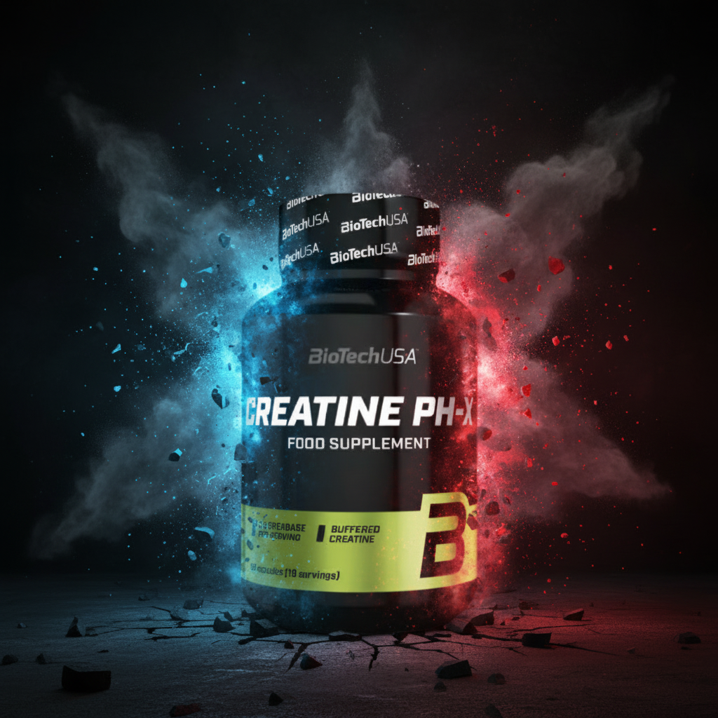 BiotechUSA Creatine PH-X - 90 caps nu bij Lanutri
