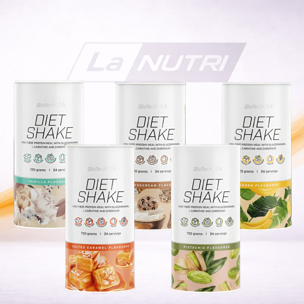 BiotechUSA Diet Shake - 720g nu bij Lanutri