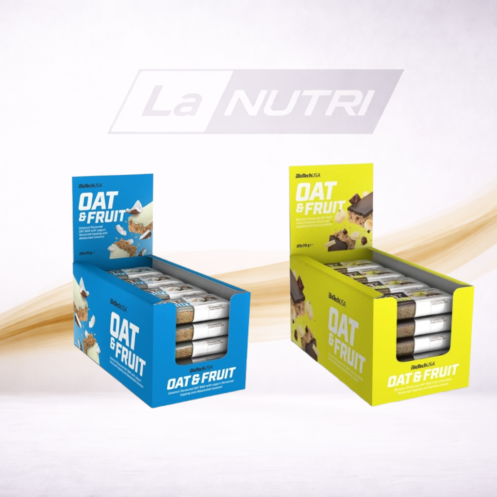 BiotechUSA Oat bar nu bij Lanutri