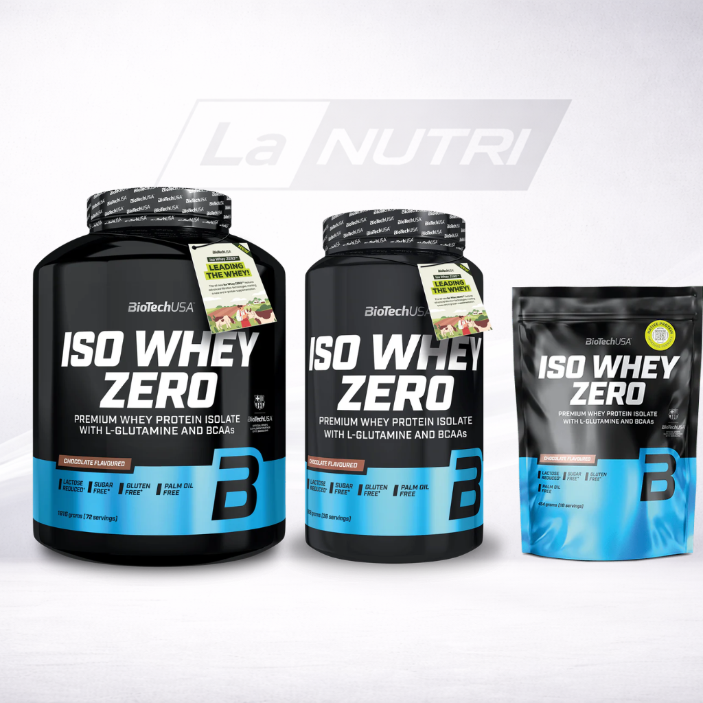 BiotechUSA iso whey zero nu bij Lanutri