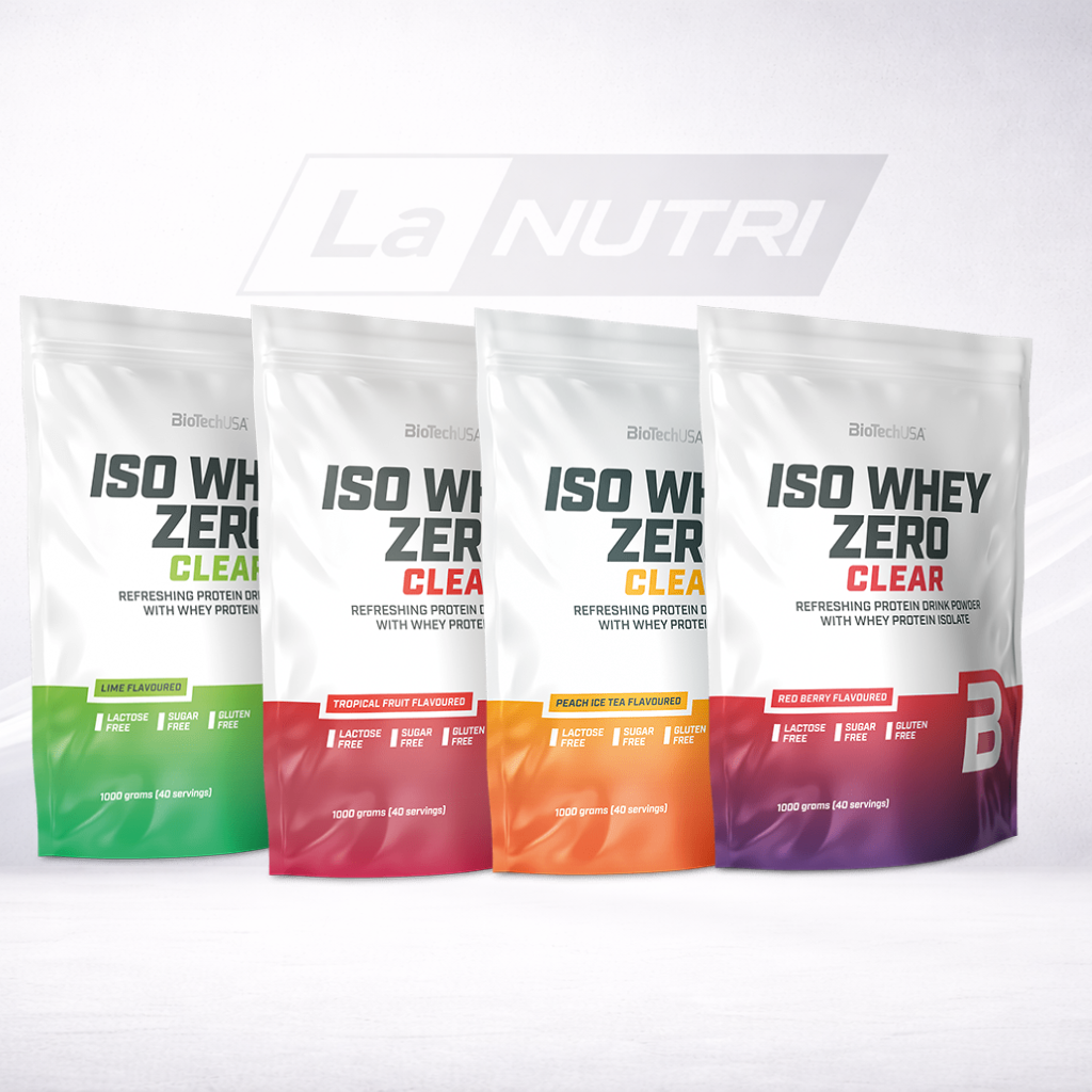 BiotechUsa Iso Whey Zero - 1000g nu bij Lanutri