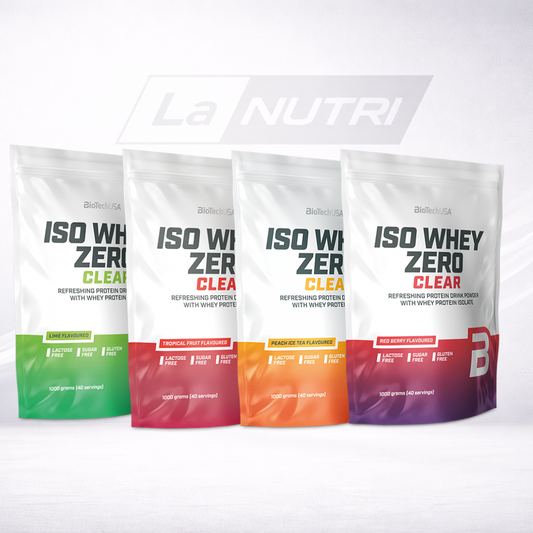 BiotechUsa Iso Whey Zero - 1000g nu bij Lanutri
