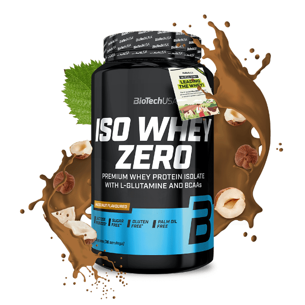 BiotechUsa Iso Whey Zero - Hazelnut- 908g