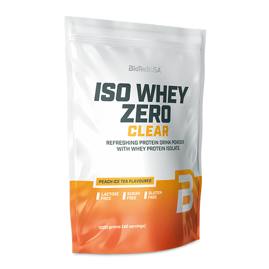BiotechUsa Iso Whey Zero - Peach Ice Tea- 1000g