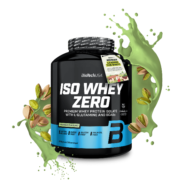BiotechUsa Iso Whey Zero - Pistachio- 1816g