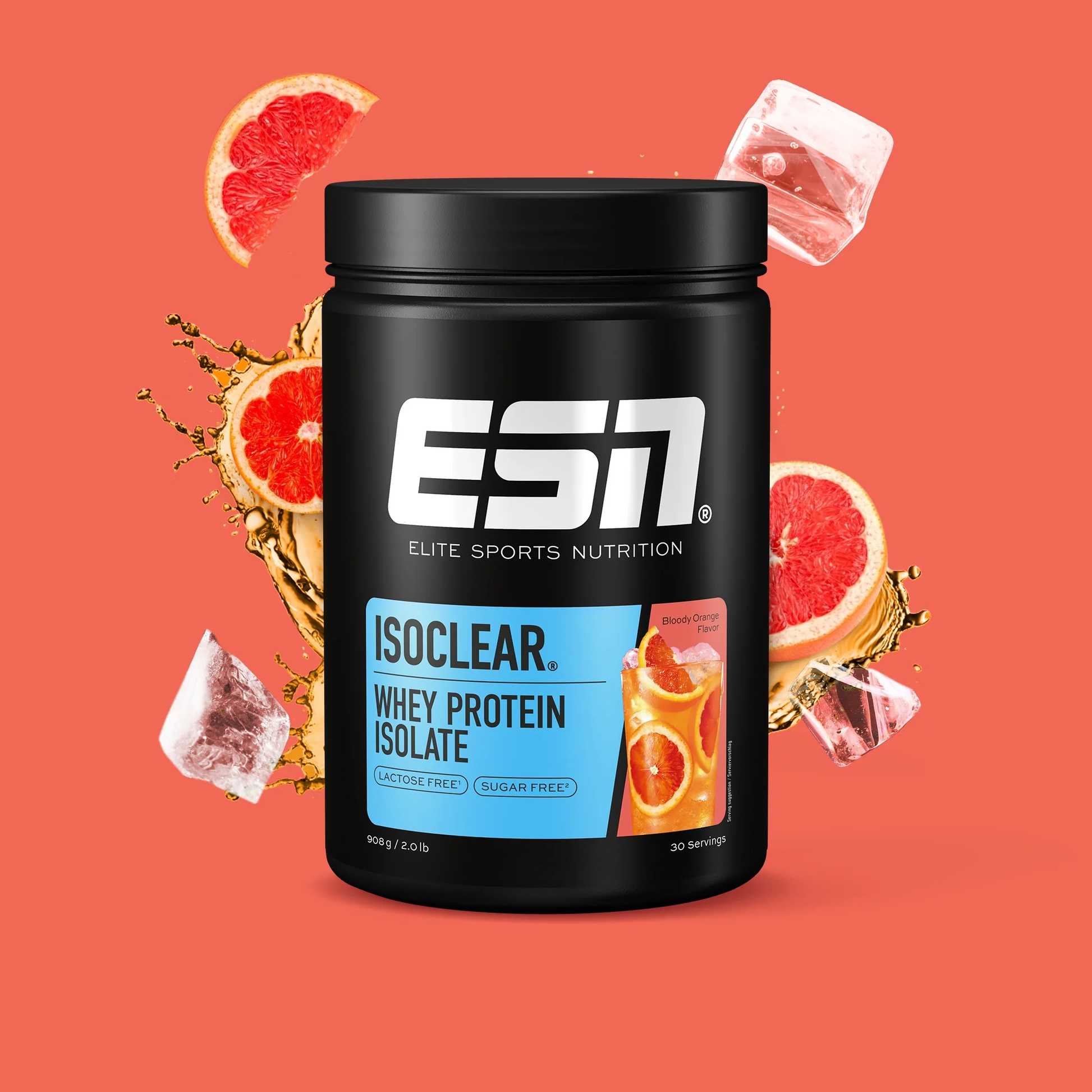 ESN Isoclear Whey Protein - Bloody Orange - 908g