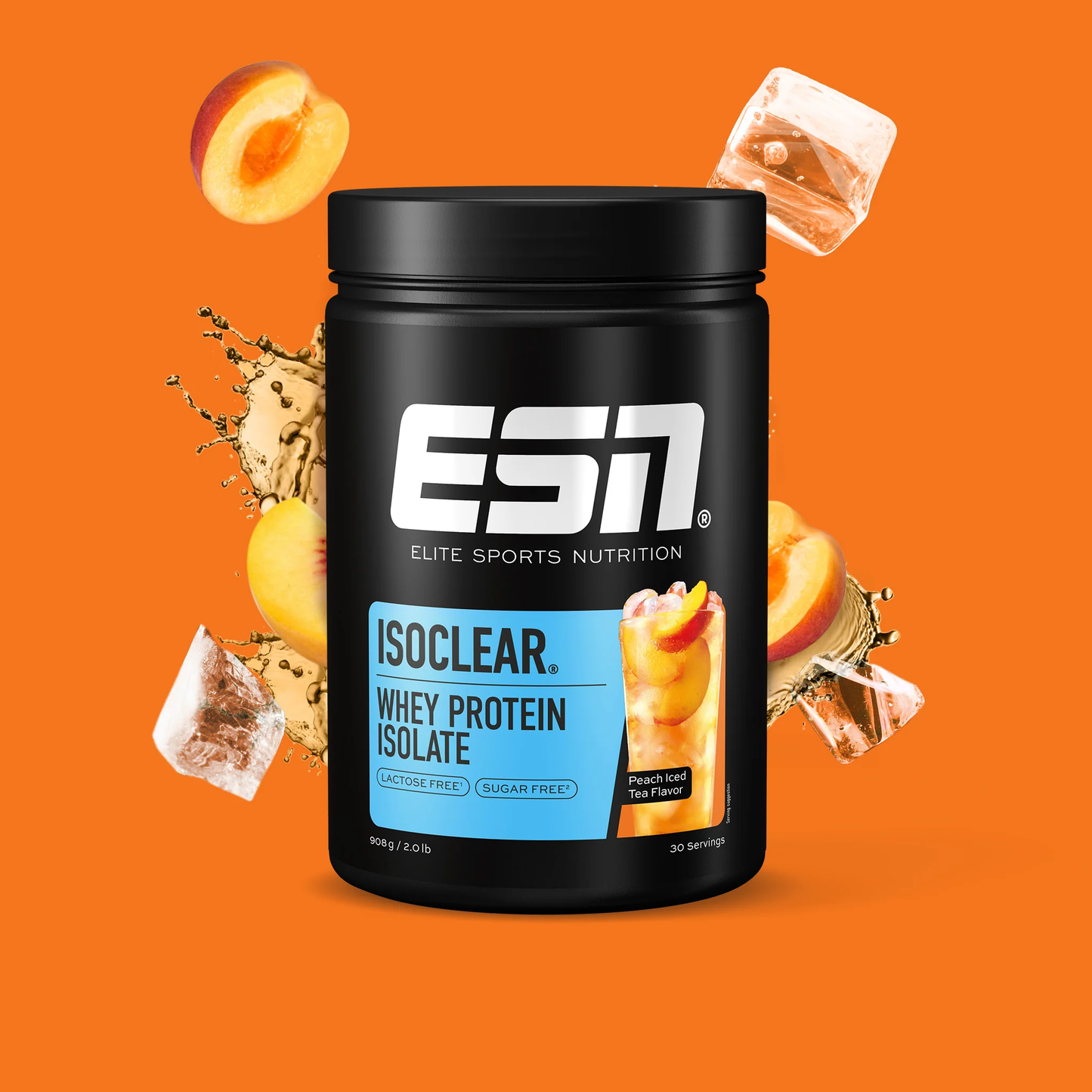 ESN Isoclear Whey Protein - Peach Iced Tea - 908g