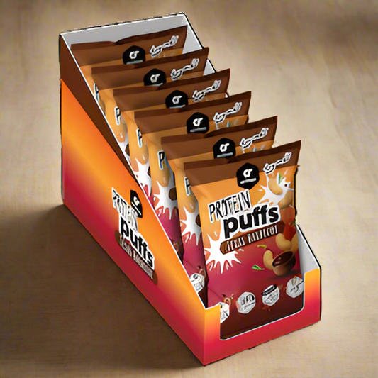 Go Fitness Protein Puffs - Texas Barbecue - 12x50g
