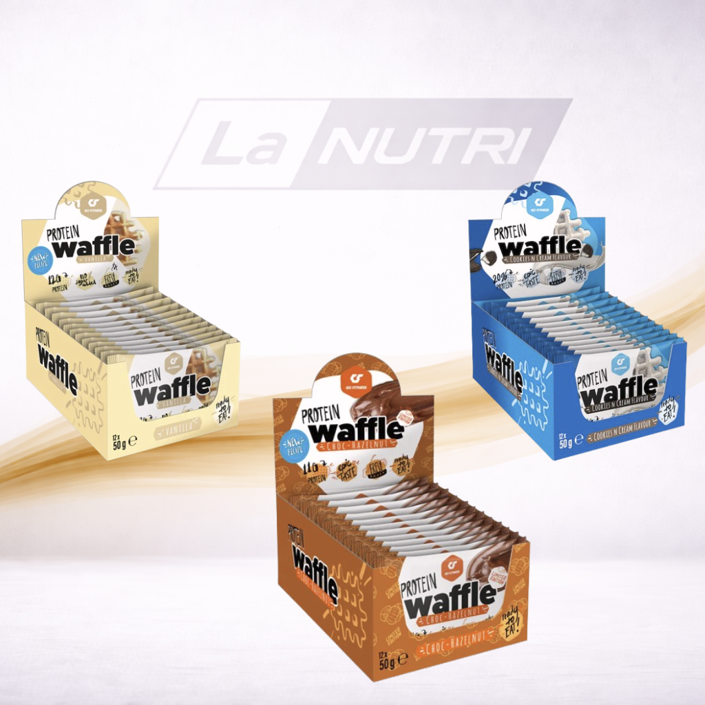 Go Fitness Protein Waffle nu bij Lanutri