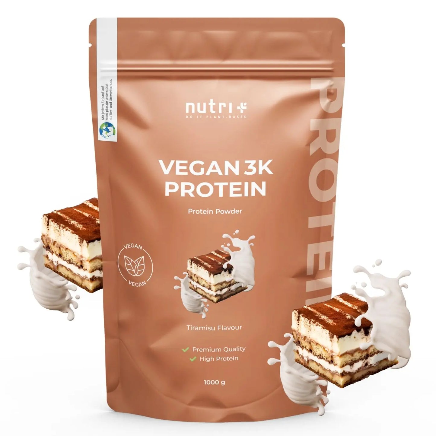 Nutri+ 3K Protein - Tiramisu - 1000g