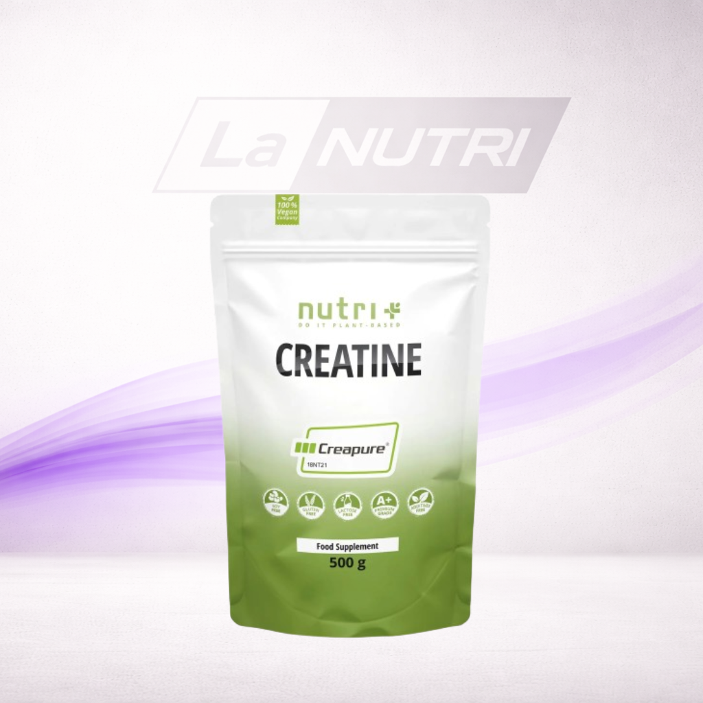 Nutri+ Creatine Creapure® 500g premium creatine monohydrate powder