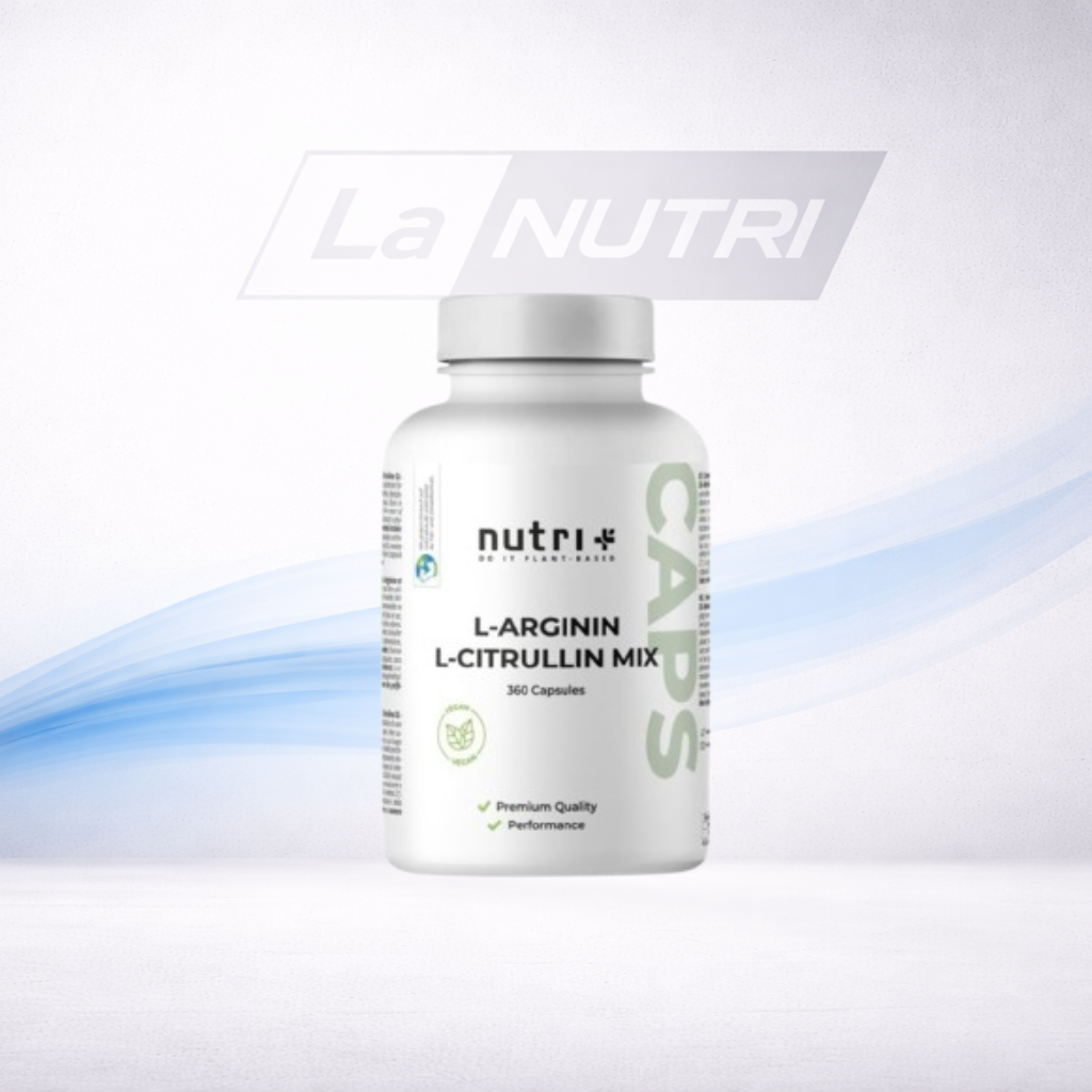 Nutri+ L arginine en L citruline mix nu bij Lanutri