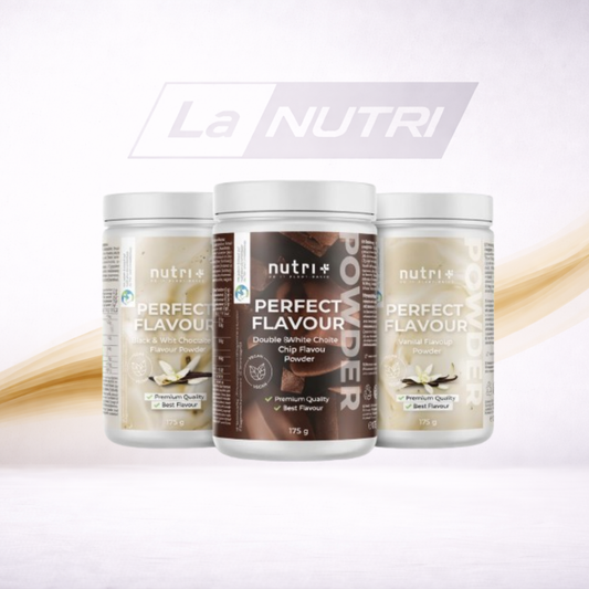 Nutri + Perfect Flavour Powder nu bij Lanutri