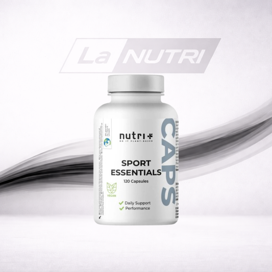 Nutri+ Sport Essentials nu te koop bij Lanutri