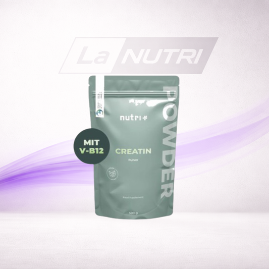 Nutri+ creatine met vitamine B12 nu bij Lanutri