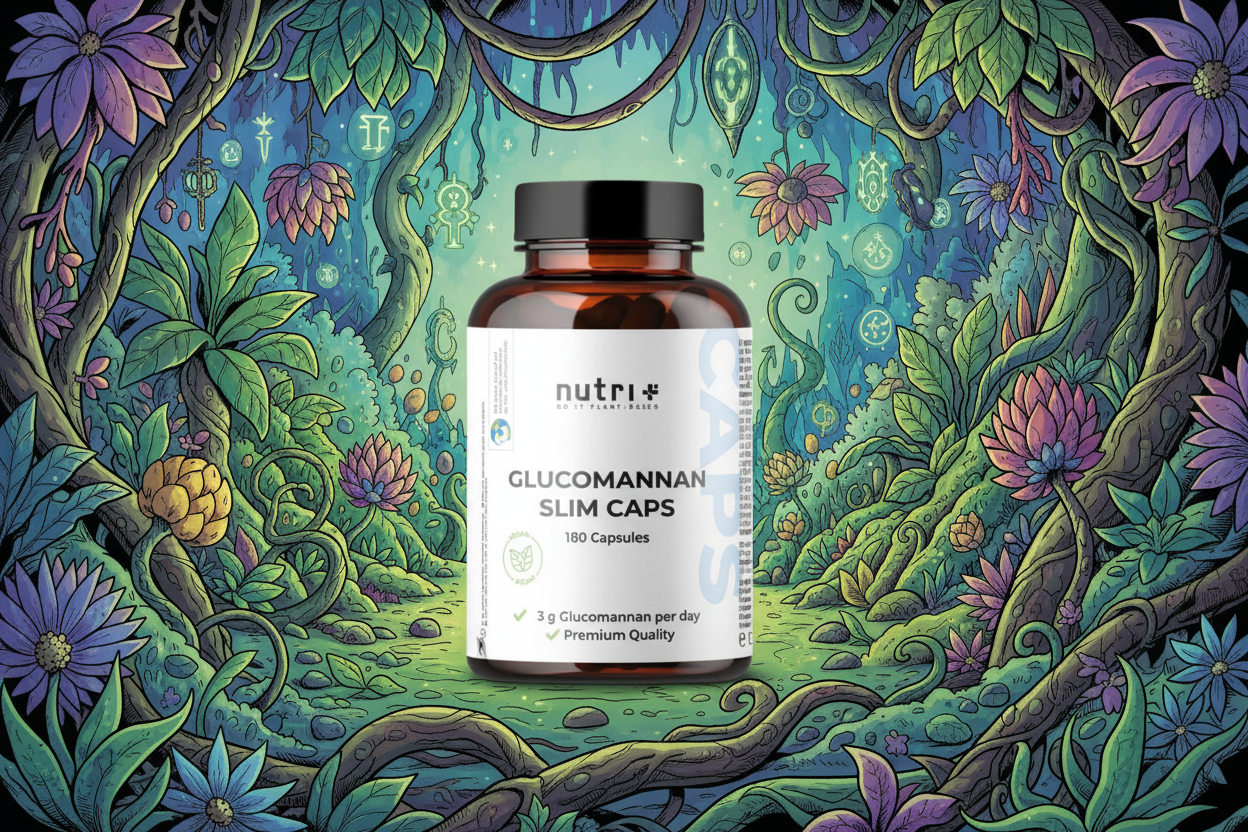 Nutri+ glucomannan slim caps