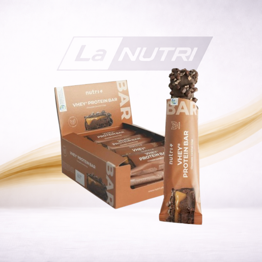 Nutri+ vhey protein bar nu bij Lanutri