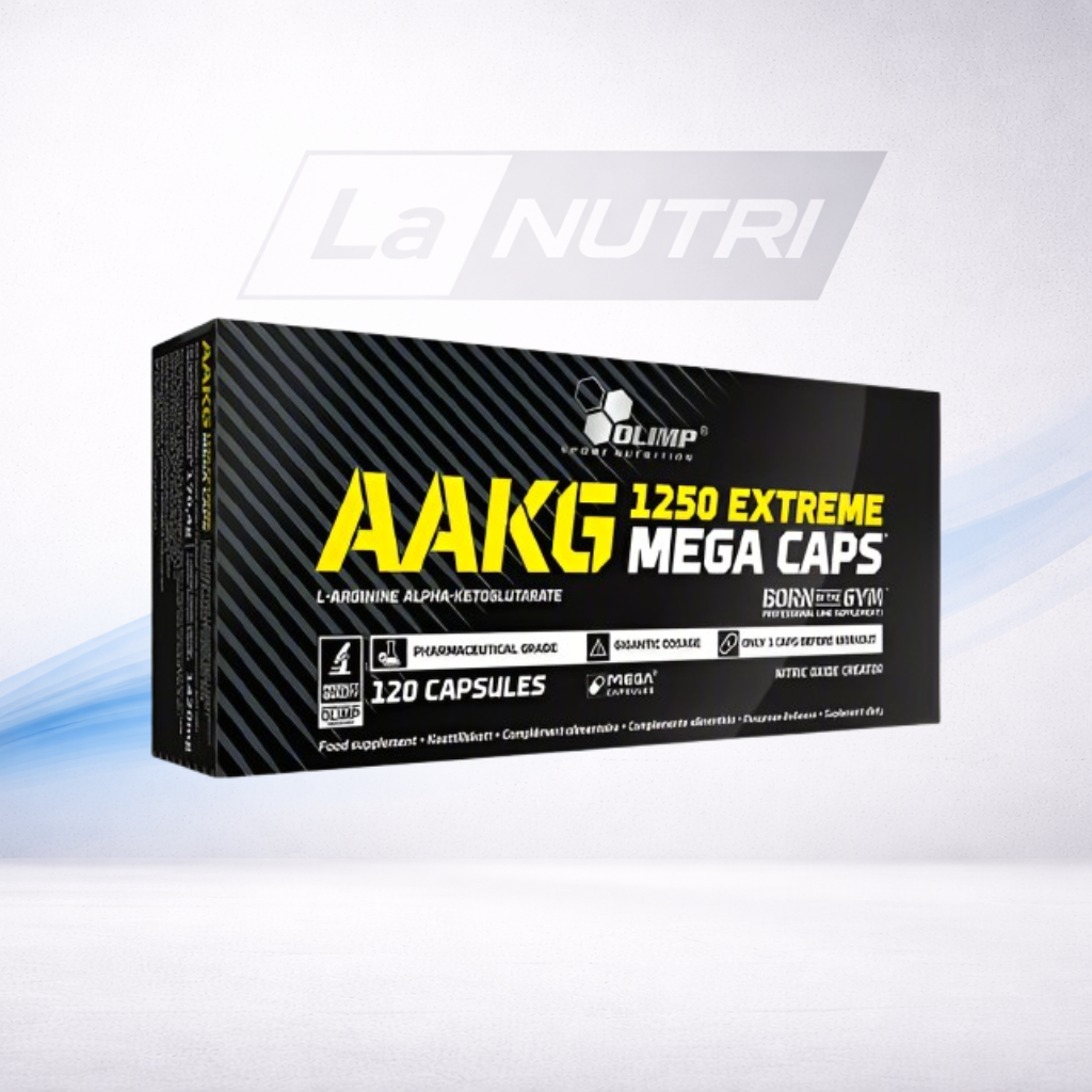 Olimp AAKG 1250 Extreme Mega Caps - 120 caps nu bij Lanutri te koop