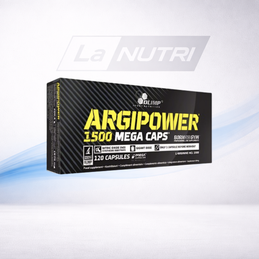 Olimp ARGI POWER Mega Caps - 120 caps nu bij Lanutri te koop