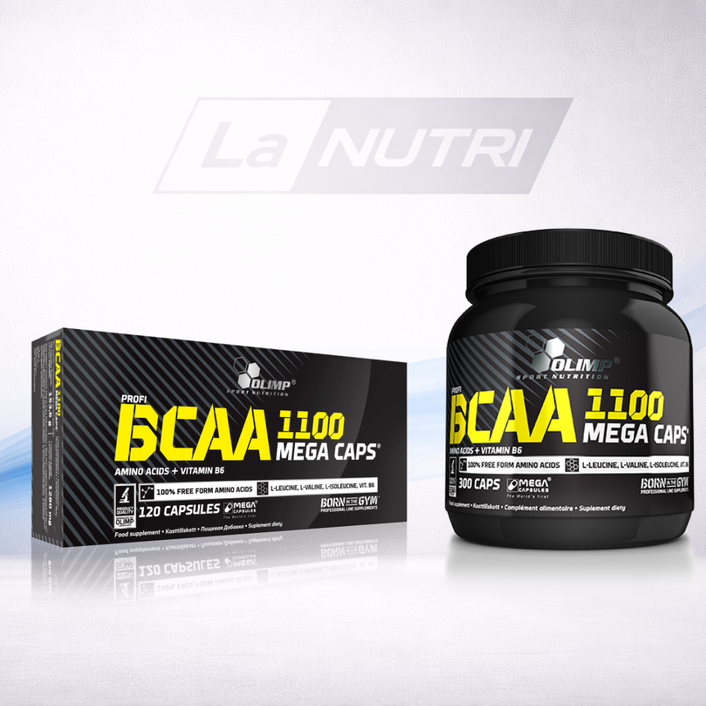 Olimp BCAA Mega Caps - 120 caps nu bij Lanutri te koop