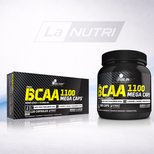 Olimp BCAA Mega Caps - 120 caps nu bij Lanutri te koop