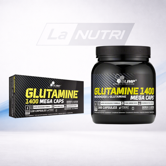 Olimp Glutamine Mega Caps nu bij Lanutri