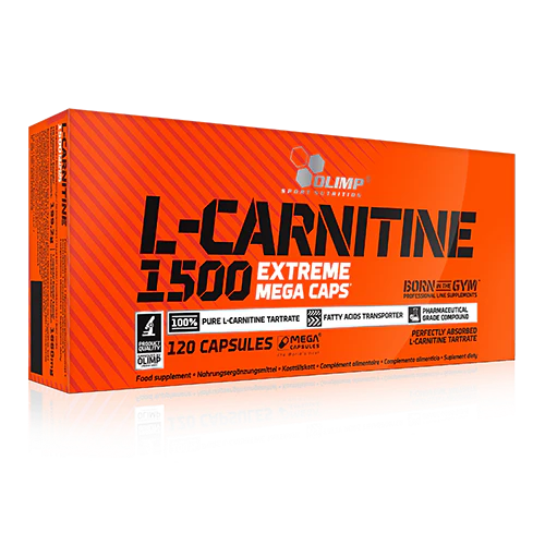 Olimp L-Carnitine 1500 Extreme Mega Caps - 120 caps