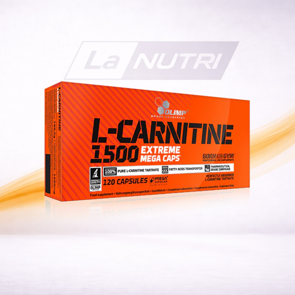 Olimp L-Carnitine 1500 Extreme Mega Caps - 120 caps nu bij Lanutri te koop