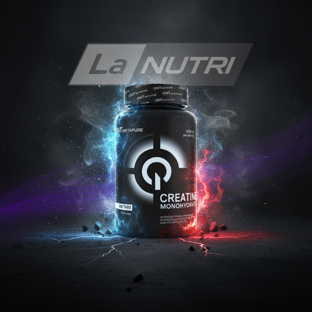 QNT Creatine Monohydrate - 200 tabs nu bij Lanutri