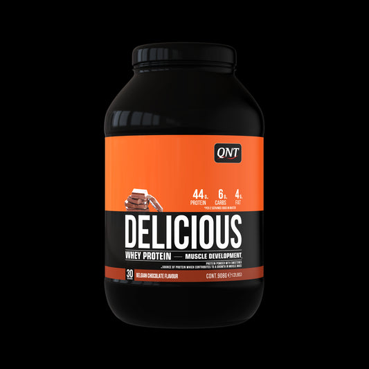 QNT Delicious Whey Protein - Belgian Chocolate - 908g