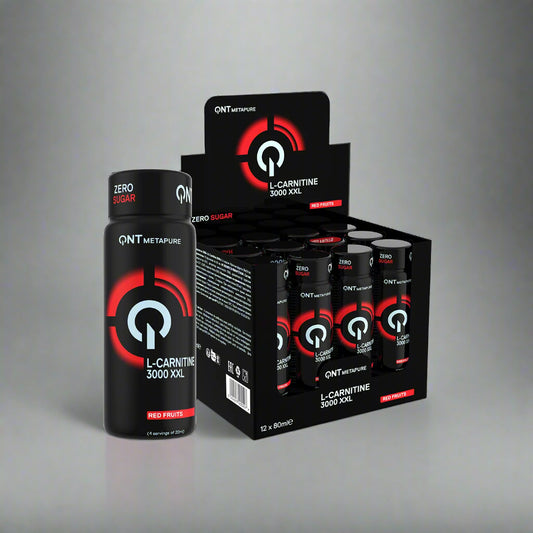 QNT L-Carnitine 3000mg Shot - 12 x 80ml