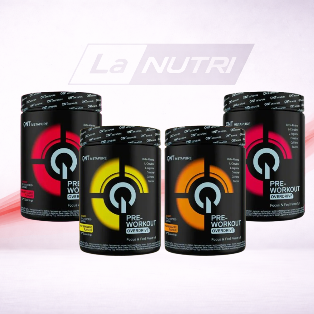 QNT Overdrive Pre-Workout  - 390g nu te koop bij Lanutri