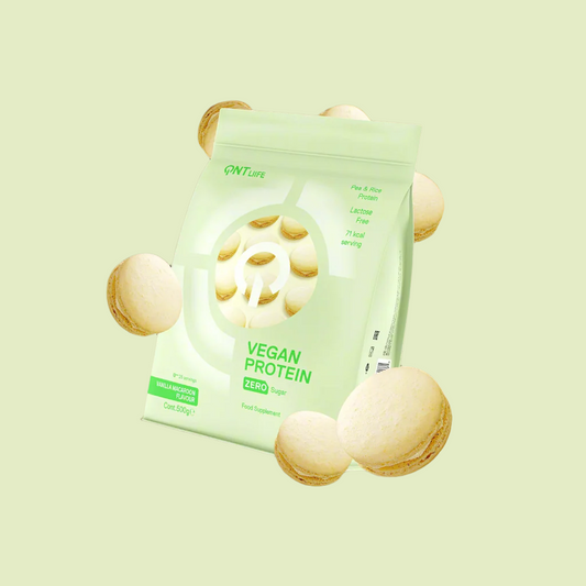 QNT Vegan Protein - Vanilla Macaroon - 500g