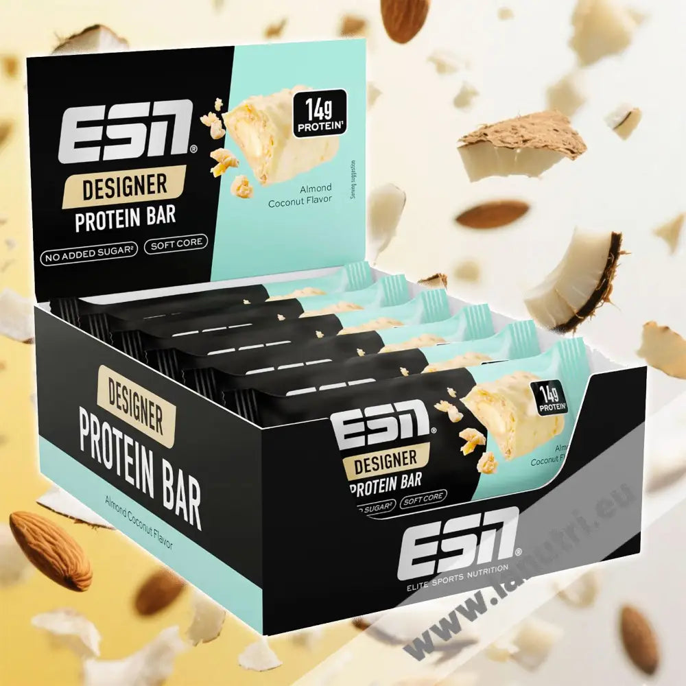 Designer Protein Bar 12 x 45 g / Almond Coconut Protein bars